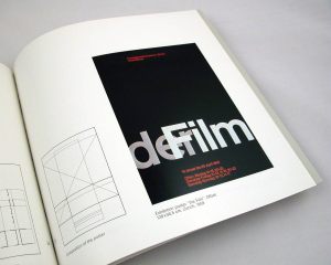 'Der Film' exhibition poster by Josef Müller-Brockmann
